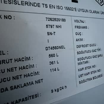 Arçelik Marka Buzdolabında Oluşan Arızanın Giderilmemesi.