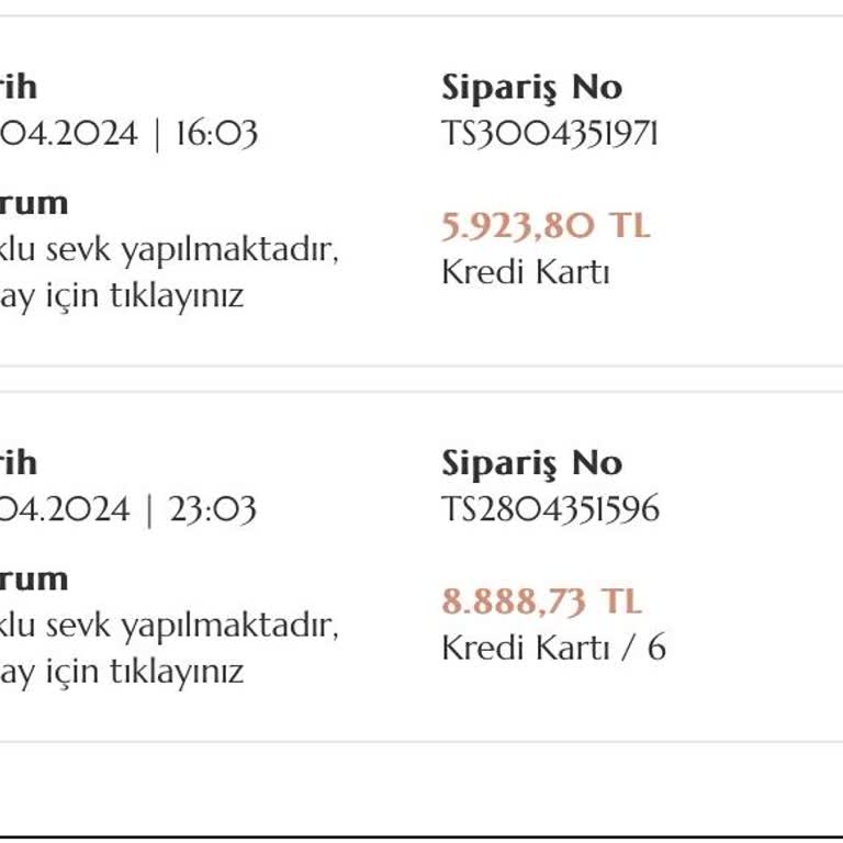Bernardo Almış Olduğum Ürünleri Bir Aydır Kargolamıyor!