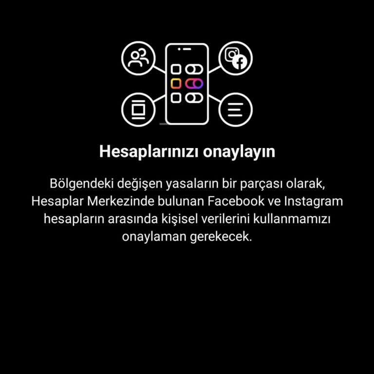 Instagram Hesabımın Kişisel Verilerime Onay İstemesi