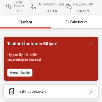 Vodafone Hat İptali Ve Gereksiz Ödeme