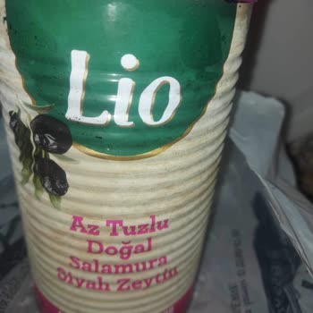 Şok Market Lio Az Tuzlu Zeytin Boyalı Ve Aşırı Tuzlu İade Almıyorlar
