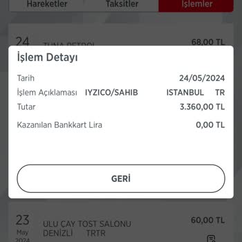 Sahibinden Paramı Çekti Ürünü Onaylamadı