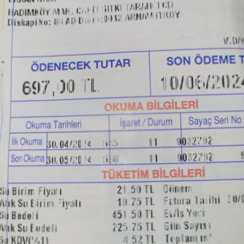 İBB - İstanbul Büyükşehir Belediyesi Hatalı Sayaç Okuma