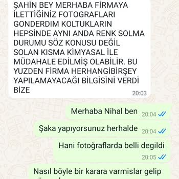 Kipa AVM Renk Solması Ve Üslupsuz Konuşma