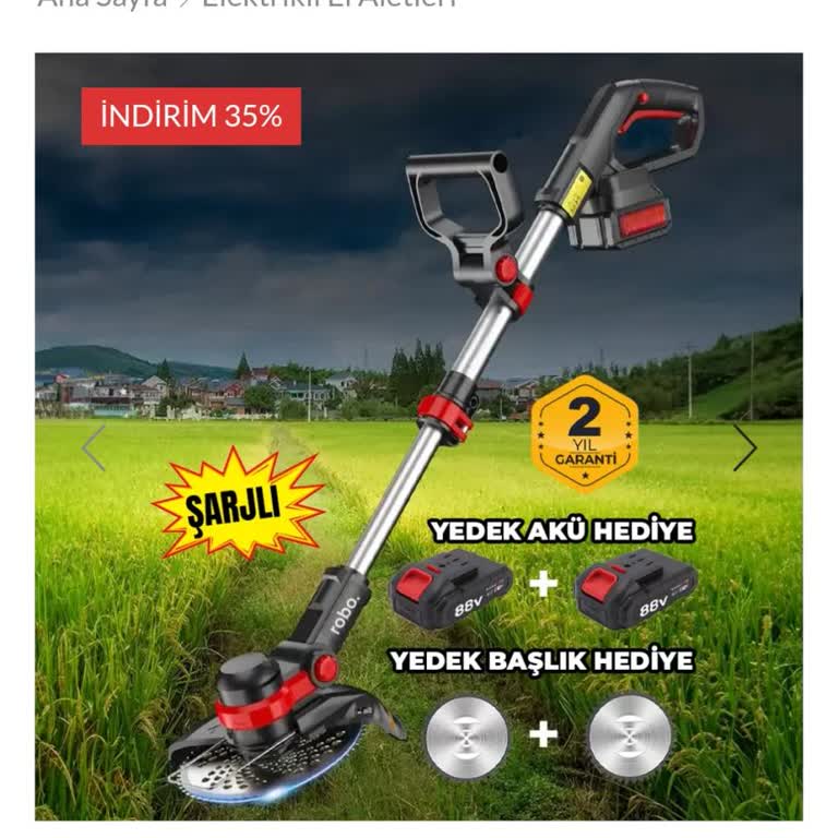 Robo Çim Biçme Makinesini Göndermedi!