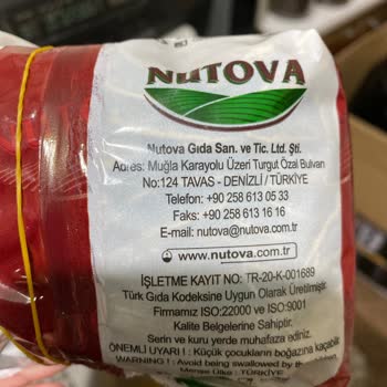 Nutova Ayçekirdeği İşini Bırakın.