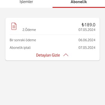 Vodafone Üzerinden Rızasız Abonelik