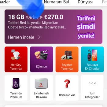 Vodafone Yanımda Uygulamasında Beklenmedik Ücretlendirme Sorunu!