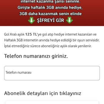 Vodafone Yanımda Uygulamasında Beklenmedik Ücretlendirme Sorunu!