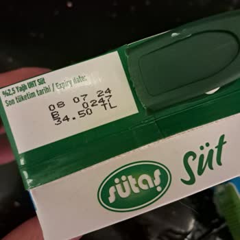 Sütaş 1 Litrelik Bozuk Süt