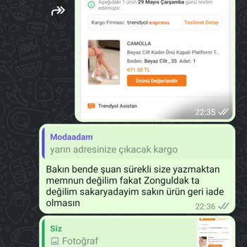 Modaadam Ayakkabı Kullanılmış Diyerek İademi Kabul Etmiyorlar Öyle Bir Şey Yok
