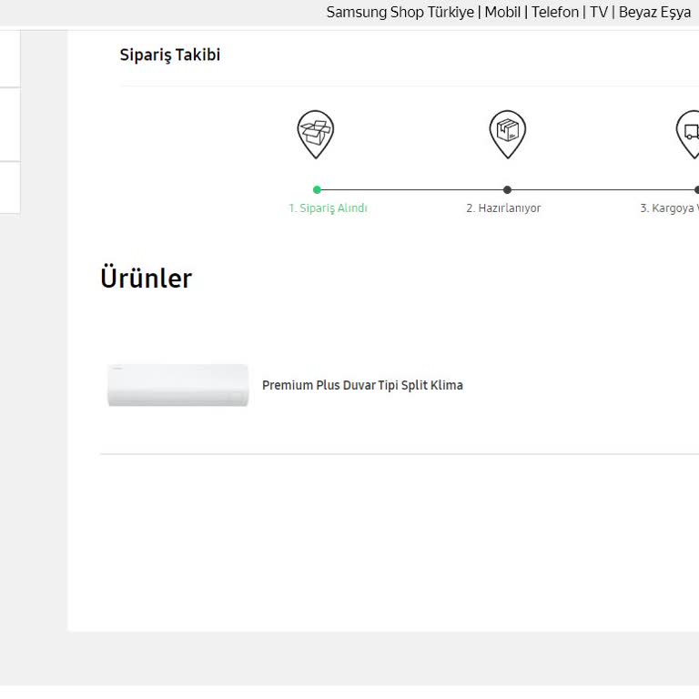 Samsung Resmi Satış Sitesi Ürünü Göndermedi Kendilerine Ulaşılamıyor