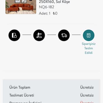 Vivense Ten L Koltuk Aldım Ve Nasıl Teslim Edilmedi?