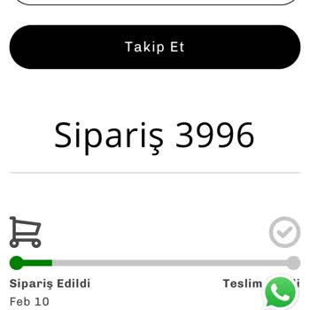 DharmaCaim 10 Şubatta Verdim #3996 Numaralı Siparişim Teslim Edilmedi