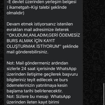 Şaban Cengiz Vakfı (Burs Başvuru) Burs Başvurusu Hakkında Şikayet