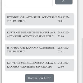 Kuryenet Kanarya Ve Altınşehir Şubesi Kart Dağıtıma Çıkarılmıyor