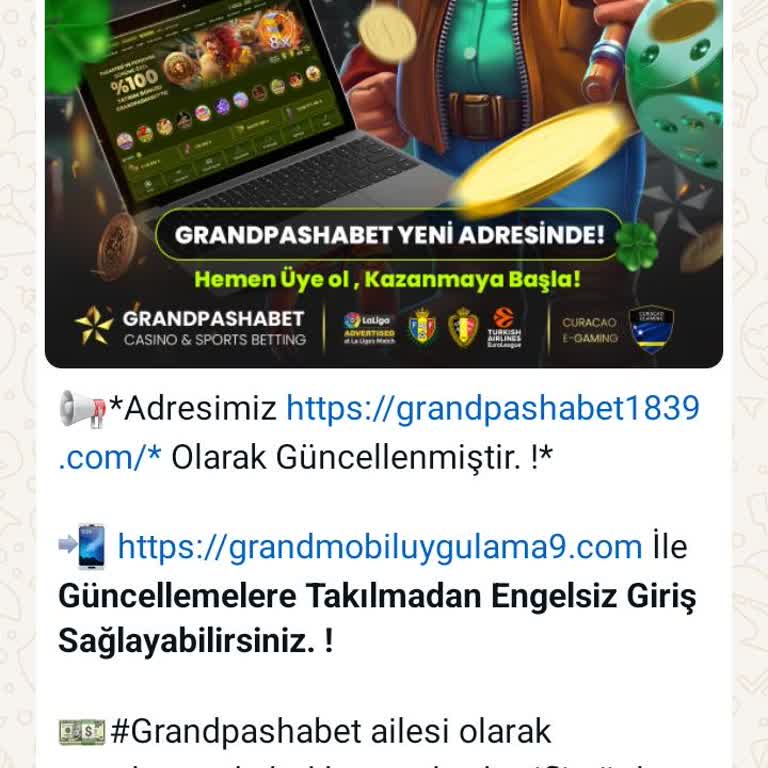 GrandPashaBet Pişmanlıktır