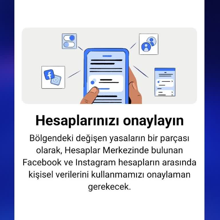 Facebook'un Bilgileri Paylaşım İzni İstemesi.