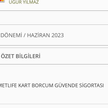 Metlife Emeklilik ve Hayat Kartım Güvende Adı İle Para Çekilmiş