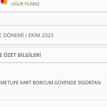 Metlife Emeklilik ve Hayat Kartım Güvende Adı İle Para Çekilmiş