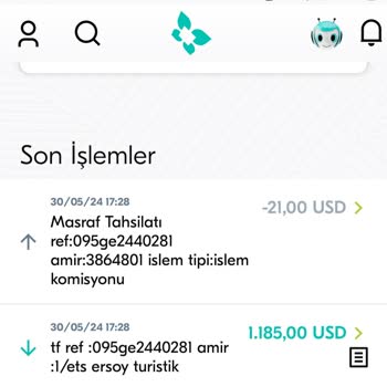 Türkiye Finans Bankası Masraf Tahsilatı