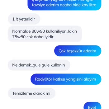 Brava Endüstri Şanzıman Yağı Ve Satış Sonrası Müşteri Temsilcisinin Tutumu