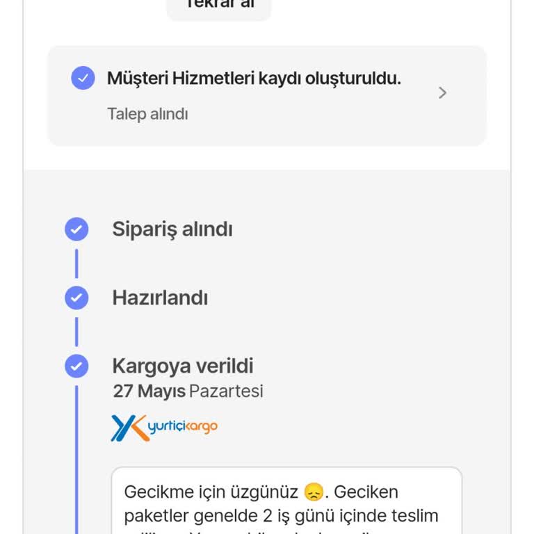 Yurtiçi Kargo Yanlış Adrese (şehre) Ve Kişiye Teslimat