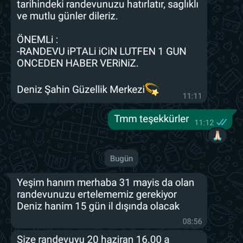 Deniz Şahin Güzellik Merkezi Güzellik Merkezinde Yaşanan Hizmet Sorunları
