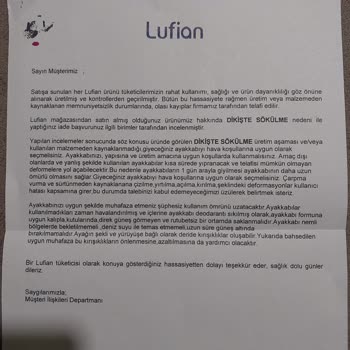 Lufian Sattığı Ürünlerin Arkasında Durmuyor!