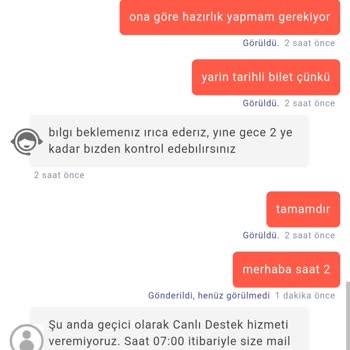Turna.com Paramı Aldı Biletimi Kesmedi!