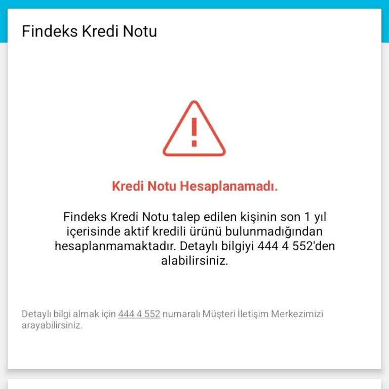 Findeks Findex Kredi Notumun Düzeltilmesini İstiyorum
