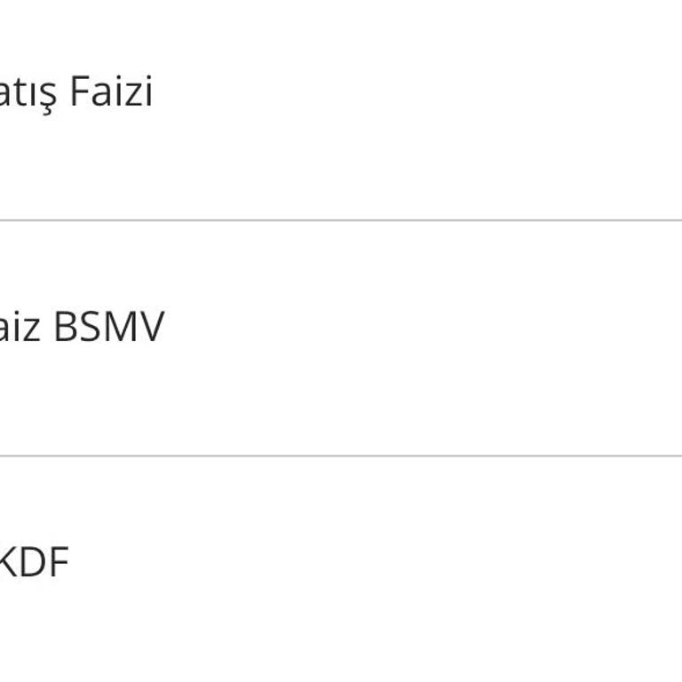 Denizbank Bilgim Dışında Faiz Alıyor