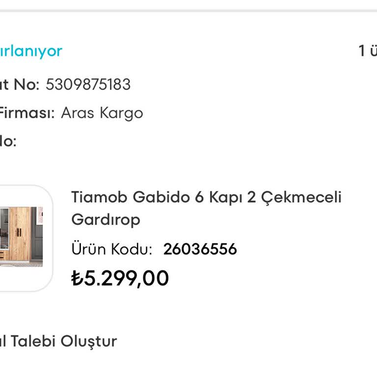 Tiamob Ürünün Teslimatının Bir Türlü Gerçekleşmemesi