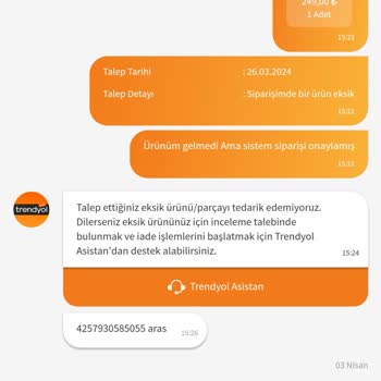 Trendyol'dan Aldığım Ürün Elime Ulaşmadı Ama Sistem Onayladı