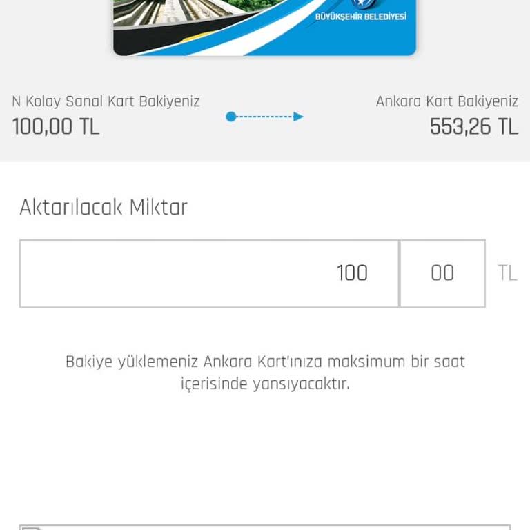 Ankara Kart/N Kolay