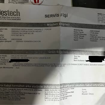Media Markt Samsung Garanti Bilmecesi Çözüm İstiyorum