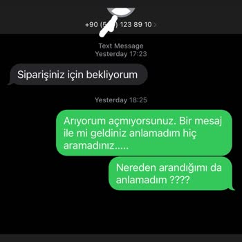 Krispy Kreme Gelmeyen Ve Haber Edilmeyen Sipariş