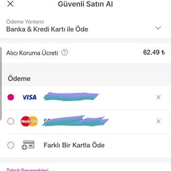 Gardrops Alıcı Koruma Ücreti