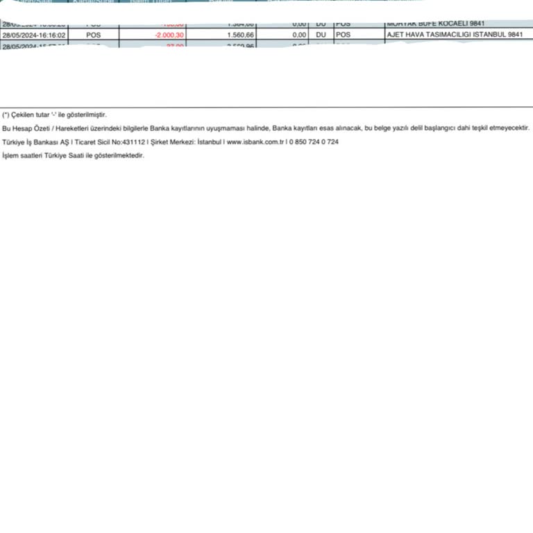 Ajet Paramı Çekip Biletimi Vermedi