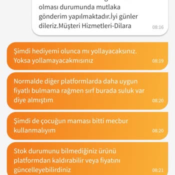 Trendyol'daki Aptamil Resmi Mağazası Vadettiği Hediyeyi Yollamıyor