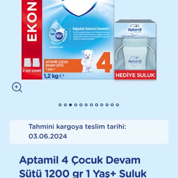 Trendyol'daki Aptamil Resmi Mağazası Vadettiği Hediyeyi Yollamıyor