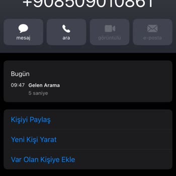 0850 901 08 61 Sürekli Arayan Numaranın Rahatsız Edici İhbarı