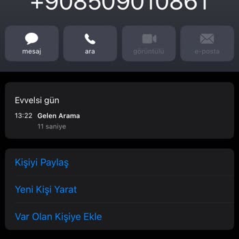 0850 901 08 61 Sürekli Arayan Numaranın Rahatsız Edici İhbarı