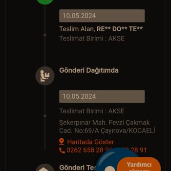MNG Kargo İade Ürünümü Yanlış Yere Gönderdi Ve Ürünüm Kayıp