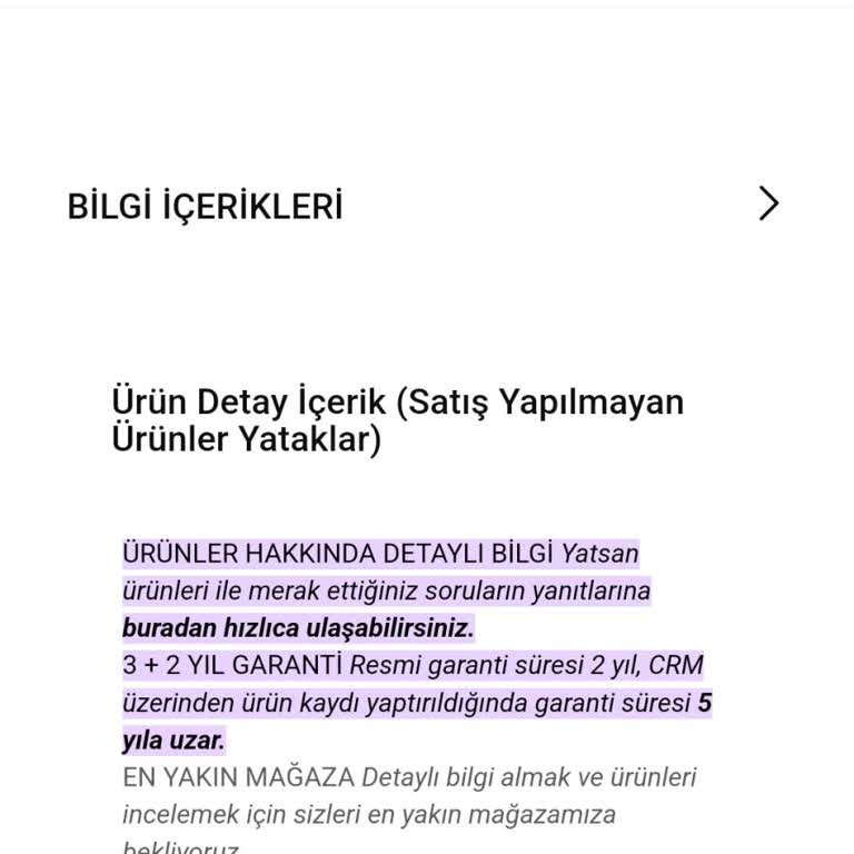 Yatsan Garanti Uzama Mağduriyeti
