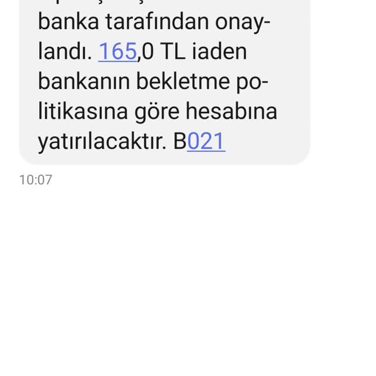 Getir Den Siparişim İptal Edildi Para İadesi Olmadı Halen