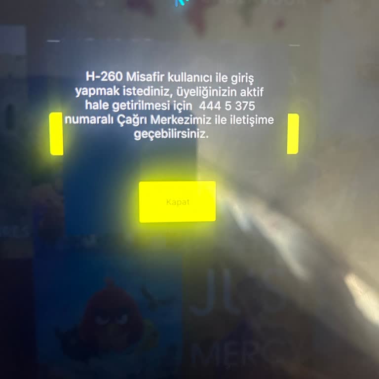 Tivibu Go Ücret Alınmasına Rağmen Giriş Yapamıyorum