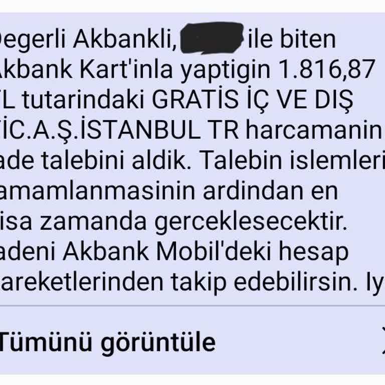 Gratis İznim Dahilinde Olmadan Siparişimi İptal Ediyor