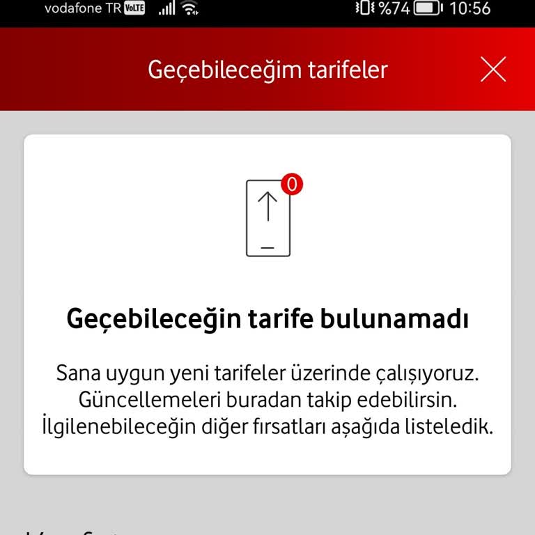 Vodafone'un Tarife Değişiminde Son Gün Kabusu
