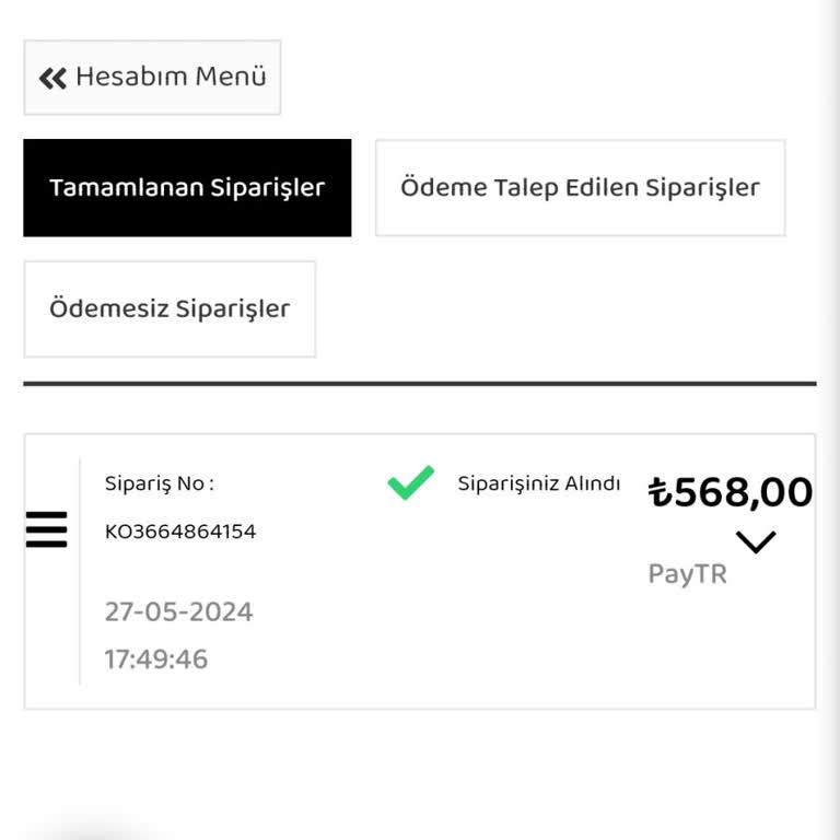 Kübra Özbey Butik Instagram Satış Sayfası